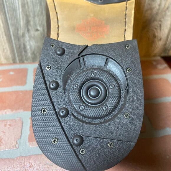 NEW Harley Davidson # D93192 Brown Leather Ankle Boot Riding Biker Boots 13 - Picture 12 of 12